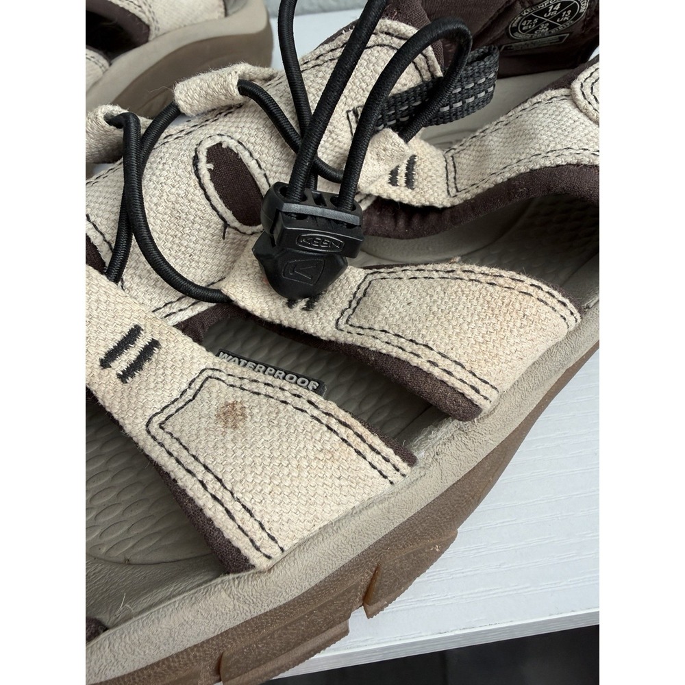 KEEN Newport H2 Men's Sandals US 14 EU 47.5 Beige Brown Waterproof Hiking - Picture 9 of 12